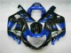 Blue Black 01-03 GSXR 600/750 Motorcycle Fairings