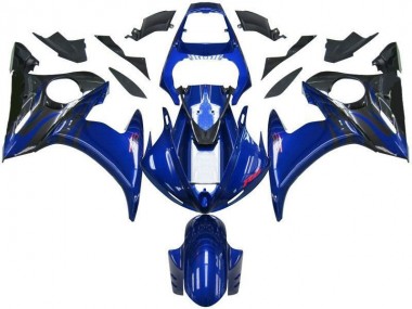 Blue Black 03-05 YZF R6 Motorcycle Fairings