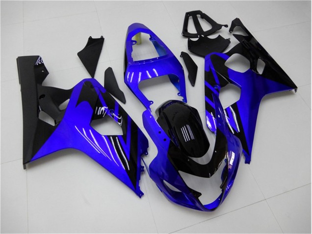 Blue Black 04-05 GSXR 600/750 Motorcycle Fairing Blue Black 04-05 GSXR 600/750 Motorcycle Fairing