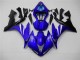 Blue Black 04-06 YZF R1 Motorcycle Fairings Blue Black 04-06 YZF R1 Motorcycle Fairings
