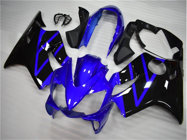 Blue Black 04-07 CBR600 F4i Motorcycle Fairings Blue Black 04-07 CBR600 F4i Motorcycle Fairings