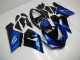 Blue Black 05-06 ZX6R Motorcycle Fairings Blue Black 05-06 ZX6R Motorcycle Fairings