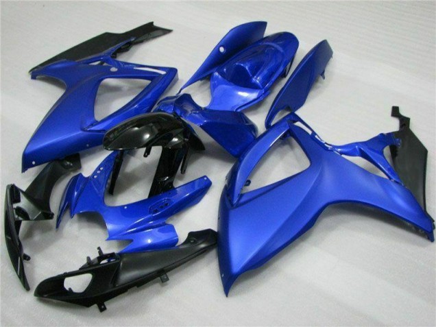 Blue Black 06-07 GSXR 600/750 Full Motorcycle Fairing Kits Blue Black 06-07 GSXR 600/750 Full Motorcycle Fairing Kits