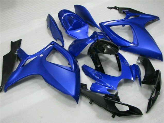 Blue Black 06-07 GSXR 600/750 Full Motorcycle Fairing Kits Blue Black 06-07 GSXR 600/750 Full Motorcycle Fairing Kits