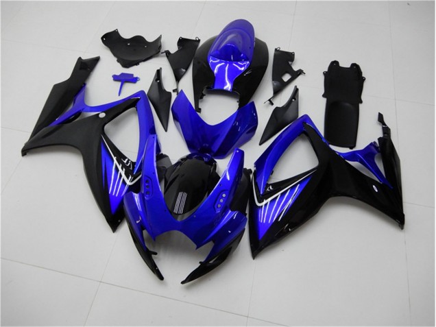 Blue Black 06-07 GSXR 600/750 Motorcycle Fairings
