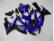 Blue Black 06-07 GSXR 600/750 Motorcycle Fairings