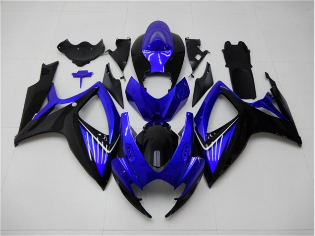 Blue Black 06-07 GSXR 600/750 Motorcycle Fairings