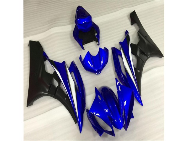 Blue Black 06-07 YZF R6 Full Motorcycle Fairing Kits Blue Black 06-07 YZF R6 Full Motorcycle Fairing Kits
