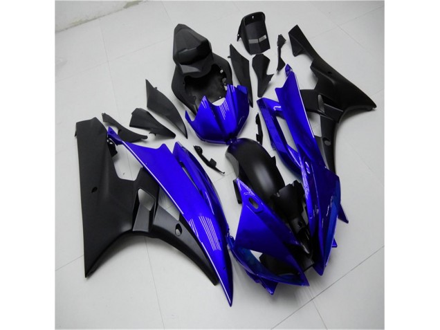 Blue Black 06-07 YZF R6 Motorcycle Fairing & Bodywork Blue Black 06-07 YZF R6 Motorcycle Fairing & Bodywork