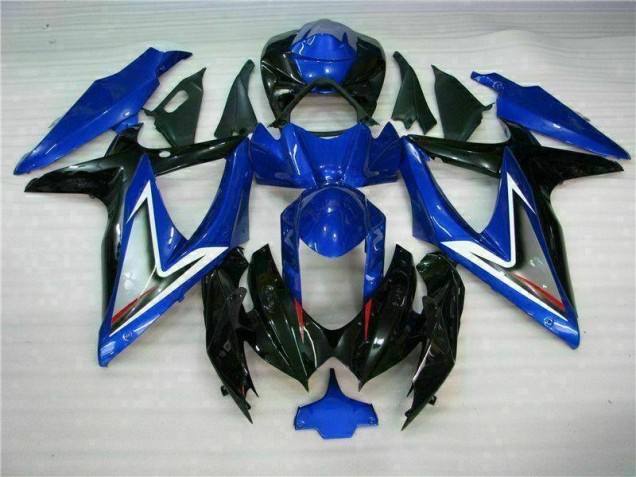 Blue Black 08-10 GSXR 600/750 Motorcycle Bodywork Blue Black 08-10 GSXR 600/750 Motorcycle Bodywork