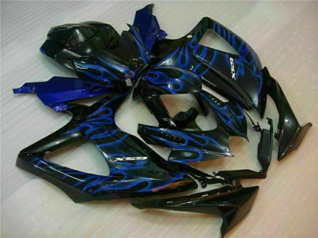 Blue Black 08-10 GSXR 600/750 Motorcycle Fairing Blue Black 08-10 GSXR 600/750 Motorcycle Fairing