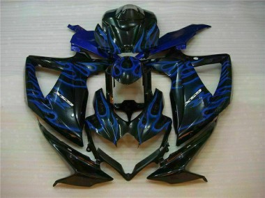 Blue Black 08-10 GSXR 600/750 Motorcycle Fairing
