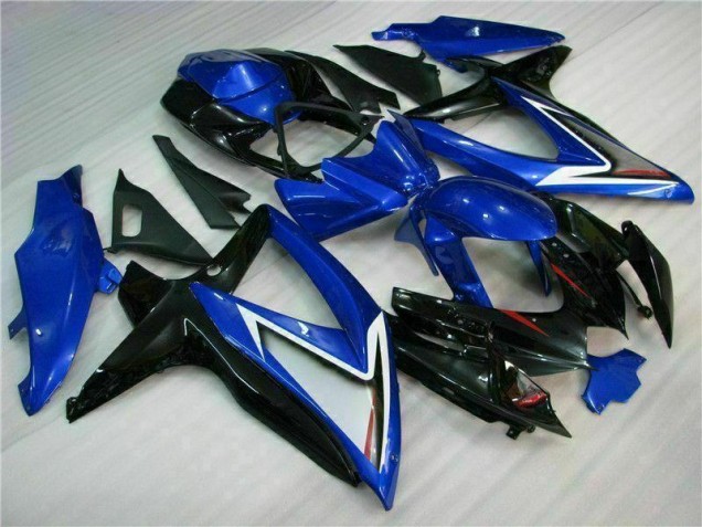 Blue Black 08-10 GSXR 600/750 Motorcycle Fairings
