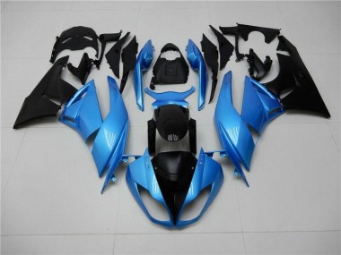 Blue Black 09-12 ZX6R Motorcycle Fairing