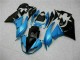 Blue Black 09-12 ZX6R Motorcycle Fairings Blue Black 09-12 ZX6R Motorcycle Fairings
