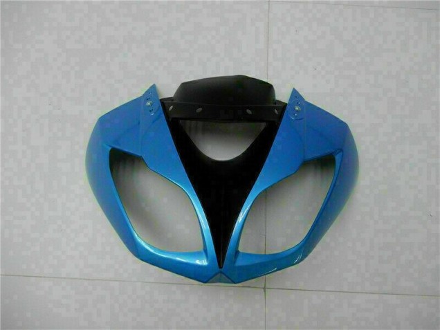 Blue Black 09-12 ZX6R Motorcycle Fairings Blue Black 09-12 ZX6R Motorcycle Fairings