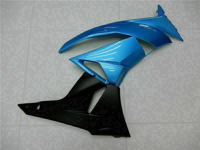 Blue Black 09-12 ZX6R Motorcycle Fairings Blue Black 09-12 ZX6R Motorcycle Fairings