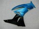 Blue Black 09-12 ZX6R Motorcycle Fairings Blue Black 09-12 ZX6R Motorcycle Fairings