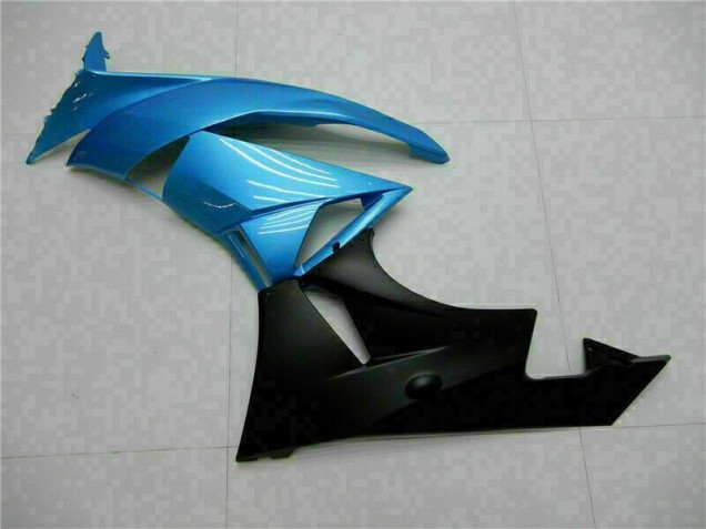 Blue Black 09-12 ZX6R Motorcycle Fairings Blue Black 09-12 ZX6R Motorcycle Fairings