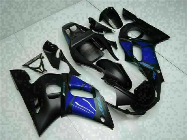 Blue Black 98-02 YZF R6 Motorcycle Fairing