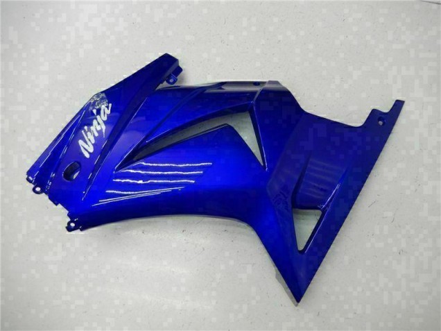 Blue Black White Ninja 08-12 EX250 Motorcycle Fairing Blue Black White Ninja 08-12 EX250 Motorcycle Fairing