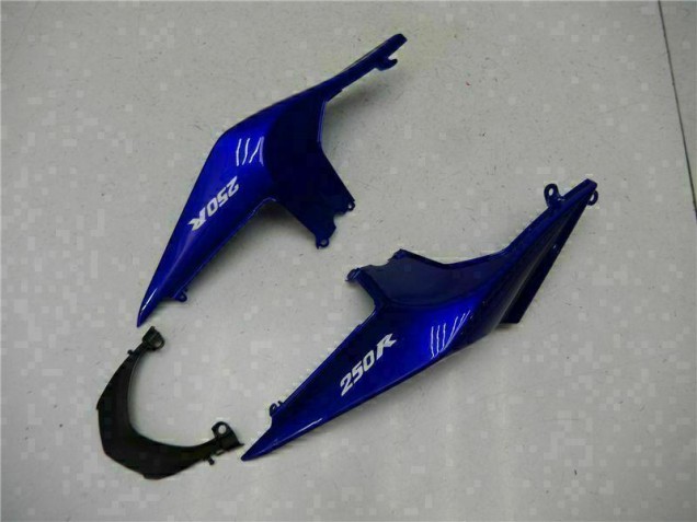 Blue Black White Ninja 08-12 EX250 Motorcycle Fairing Blue Black White Ninja 08-12 EX250 Motorcycle Fairing