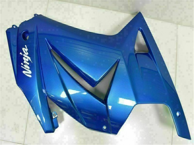 Blue Black White Ninja 08-12 EX250 Motorcycle Fairings