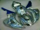 Blue Flame Silver 06-07 CBR1000RR Motorcycle Fairings Blue Flame Silver 06-07 CBR1000RR Motorcycle Fairings