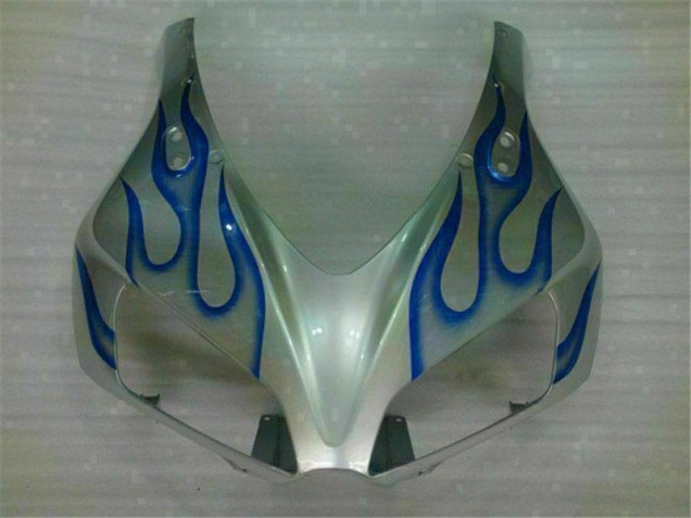 Blue Flame Silver 06-07 CBR1000RR Motorcycle Fairings Blue Flame Silver 06-07 CBR1000RR Motorcycle Fairings