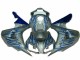 Blue Flame Silver 06-07 CBR1000RR Motorcycle Fairings Blue Flame Silver 06-07 CBR1000RR Motorcycle Fairings