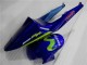 Blue Green Movistar Castrol 03-04 CBR600RR Motorcycle Fairings