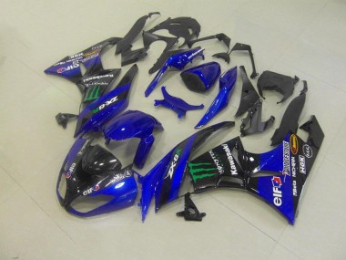 Blue Monster 09-12 ZX6R Motorcycle Fairings