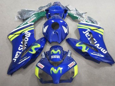 Blue Movistar Castrol 04-05 CBR1000RR Motorcycle Fairings