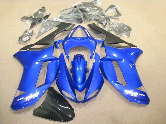 Blue Ninja 636 07-08 ZX6R Motorcycle Fairings Blue Ninja 636 07-08 ZX6R Motorcycle Fairings