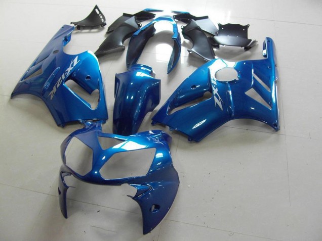 Blue OEM Style 02-06 ZX12R Motorcycle Fairings