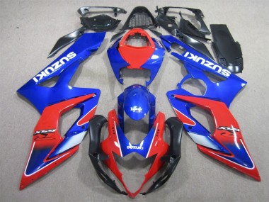 Blue Red 05-06 GSXR 1000 Motorcycle Fairings