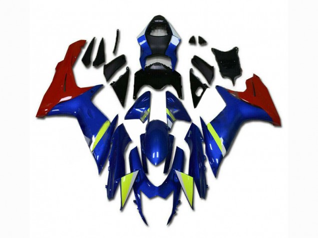 Blue Red 11-21 GSXR 600/750 Motorcycle Fairings Blue Red 11-21 GSXR 600/750 Motorcycle Fairings