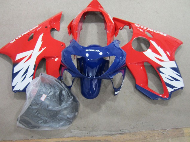Blue Red 99-00 CBR600 F4 Motorcycle Fairings Blue Red 99-00 CBR600 F4 Motorcycle Fairings