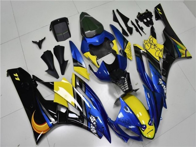 Blue Shark 06-07 YZF R6 Motorcycle Fairings Blue Shark 06-07 YZF R6 Motorcycle Fairings