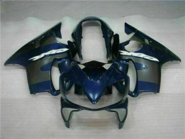 Blue Silver 04-07 CBR600 F4i Motorcycle Fairings