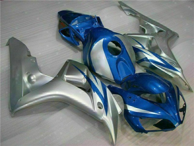 Blue Silver 06-07 CBR1000RR Motorcycle Fairings Blue Silver 06-07 CBR1000RR Motorcycle Fairings