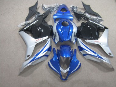 Blue Silver Black 09-12 CBR600RR Motorcycle Fairings