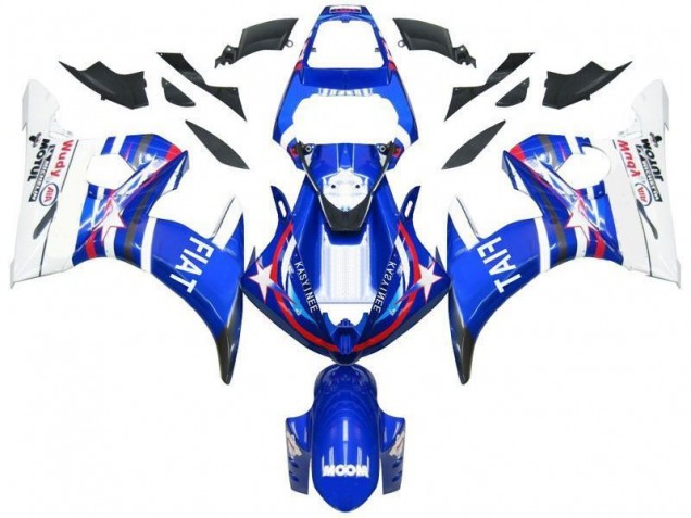 Blue Star Fiat 03-05 YZF R6 Motorcycle Fairings Blue Star Fiat 03-05 YZF R6 Motorcycle Fairings