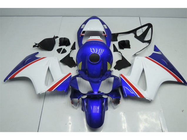 Blue White 02-13 VFR800 Motorcycle Fairing Blue White 02-13 VFR800 Motorcycle Fairing