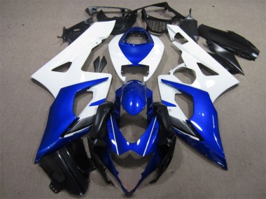 Blue White 05-06 GSXR 1000 Motorcycle Bodywork