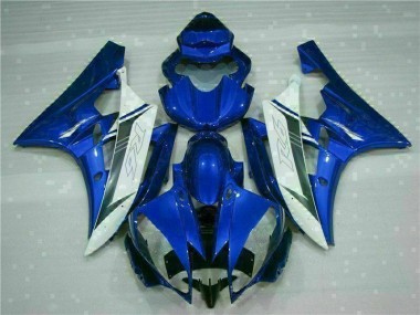 Blue White 06-07 YZF R6 Motorcycle Fairing