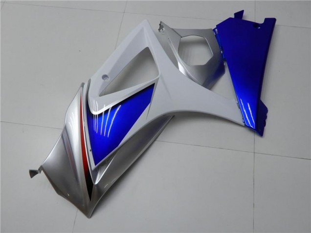 Blue White 07-08 GSXR 1000 Motorcycle Fairing Kits & Plastic Blue White 07-08 GSXR 1000 Motorcycle Fairing Kits & Plastic
