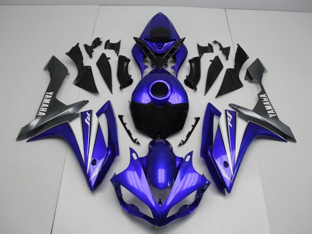 Blue White 07-08 YZF R1 Motorcycle Fairings