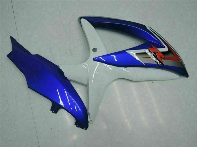 Blue White 08-10 GSXR 600/750 Motorcycle Fairing Kits Blue White 08-10 GSXR 600/750 Motorcycle Fairing Kits
