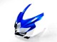 Blue White 08-10 GSXR 600/750 Motorcycle Fairing